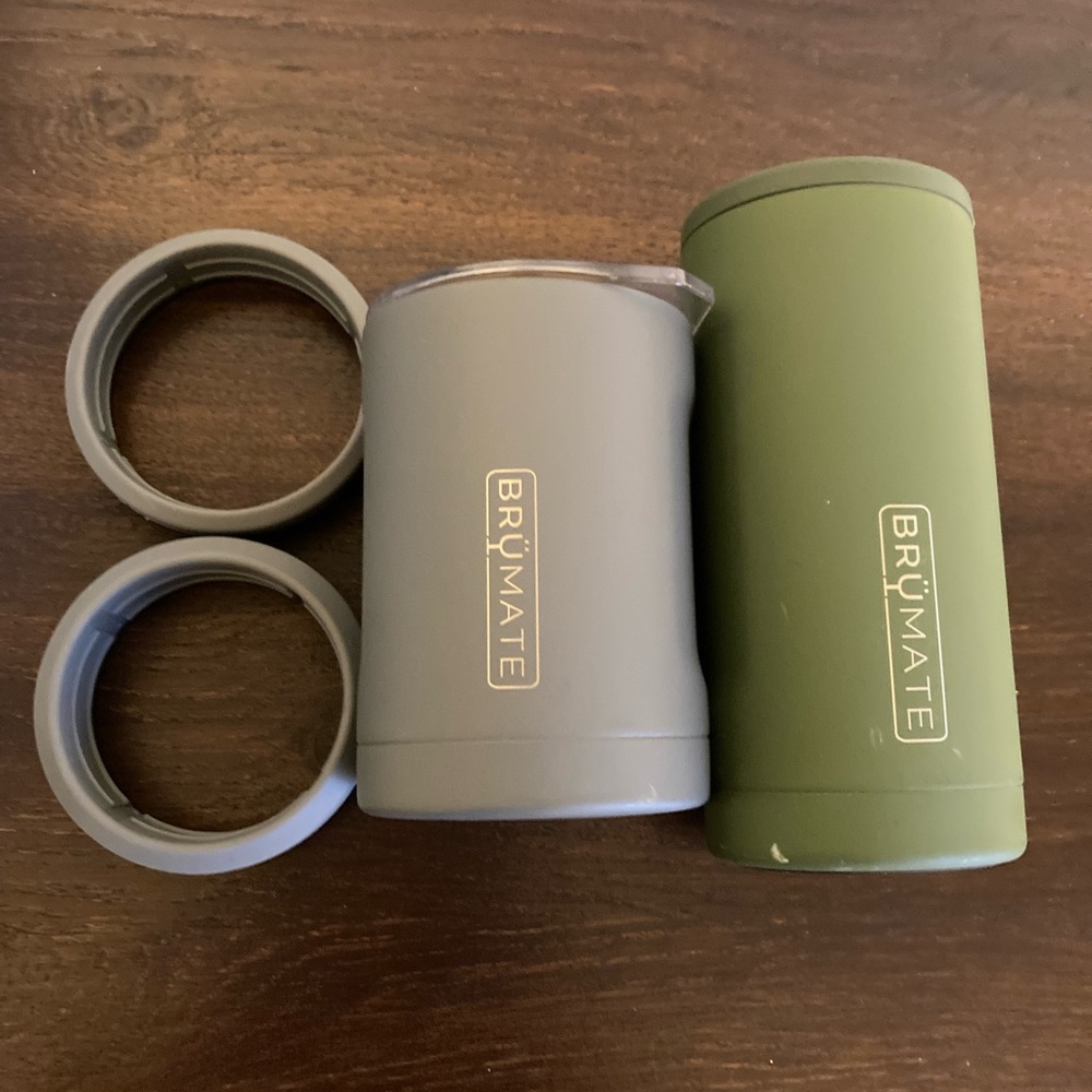 Brumate Hopsulator Slim Can Cooler and Hopsulator Duo